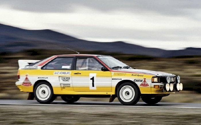 Audi Quattro 1980 đã bất khả chiến bại trên nhiều đường đua.