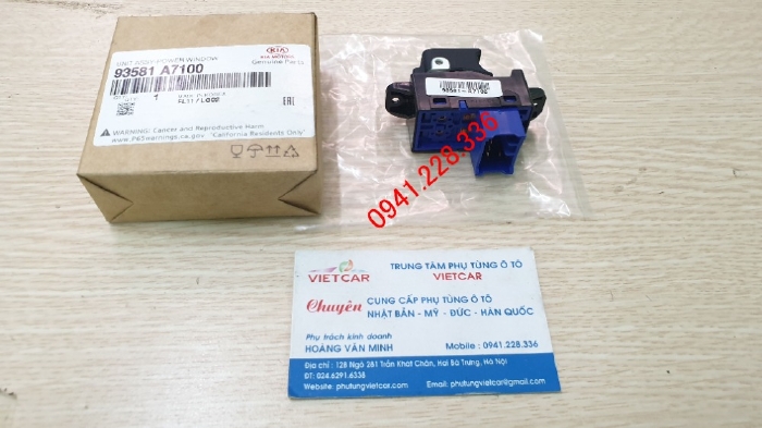 93581A7100 Công tắc lên xuống kính cánh cửa  Kia K3 ,Cerato