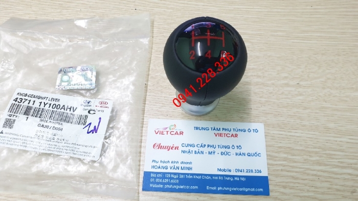 437111Y100AHV  Quả nắm cần đi số KIA MORNING