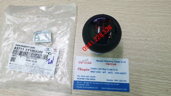 437111Y100AHV  Quả nắm cần đi số KIA MORNING