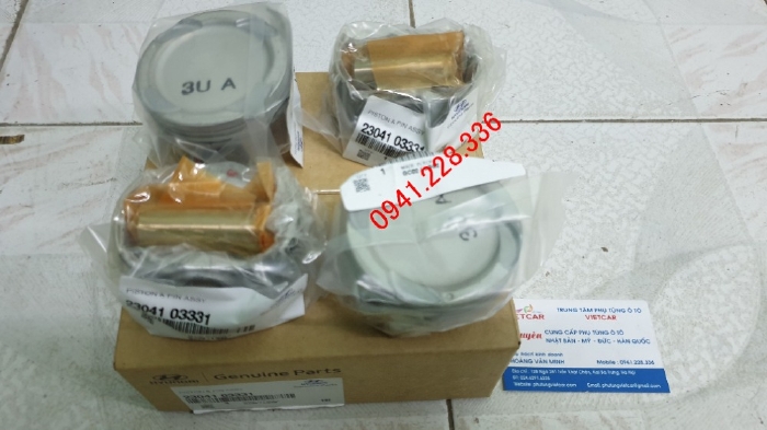 2304103331 Piston Hyundai i10, Kia Morning máy 1.2