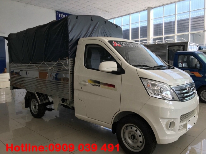 Xe TERA100 máy MITSUBISHI, tải 990kg, thùng dài 2m8