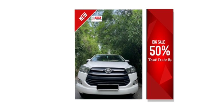 📌  Thanh lý Toyota Innova 2.0E số sàn- full option