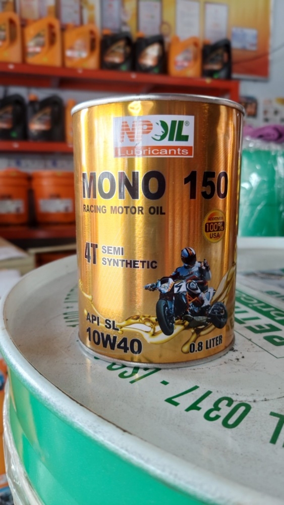 Dầu Động Cơ Xe Gắn Máy 4t - Mono 150 0.8l/1l