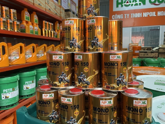 Dầu Động Cơ Xe Gắn Máy 4t - Mono 150 0.8l/1l