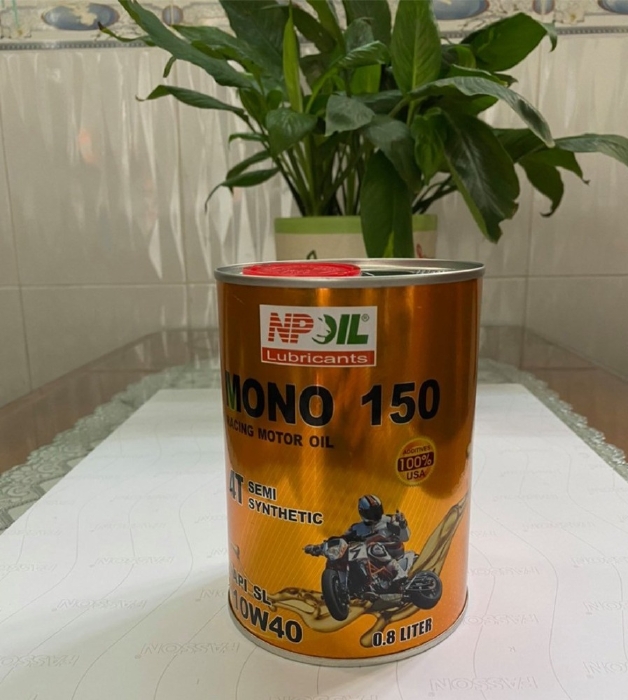 Dầu Động Cơ Xe Gắn Máy 4t - Mono 150 0.8l/1l