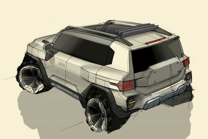 SsangYong lộ bản vẽ thiết kế SUV mới - cảm hứng từ Jeep - 1
