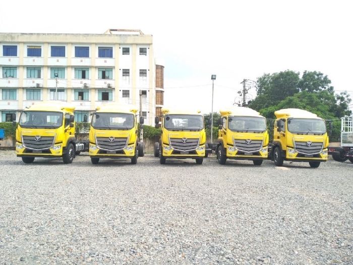 Bán xe tải 3 chân Thaco tải trọng 14 tấn tại Hải Phòng