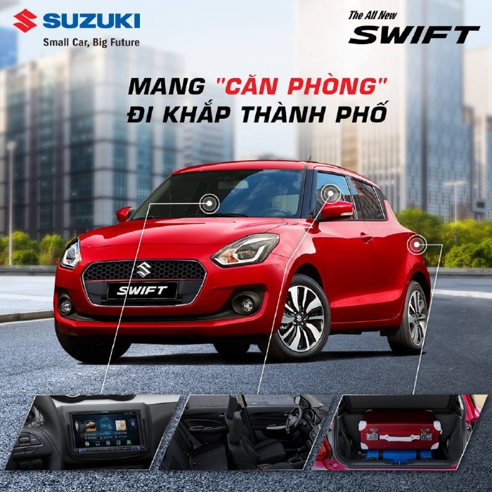 Bán Suzuki Swift 5 chỗ cực chuẩn tiết kiệm xăng