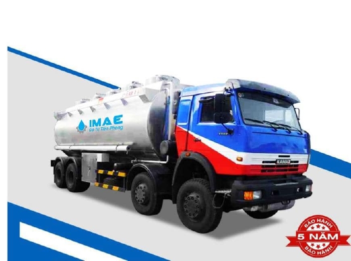 Xăng dầu 25m3 bồn nhôm kamaz