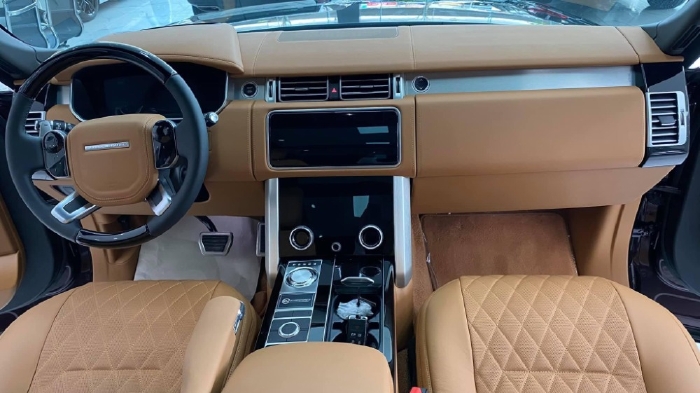 Bán Range Rover SV Autobiography 2 màu đỏ đen, sản xuất 2021, Xe giao ngay.